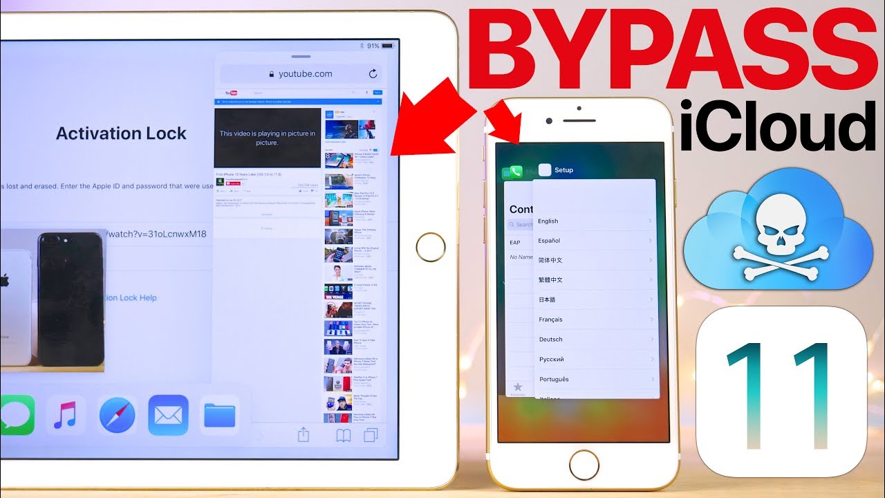 hacktivate iphone 5s bypass icloud